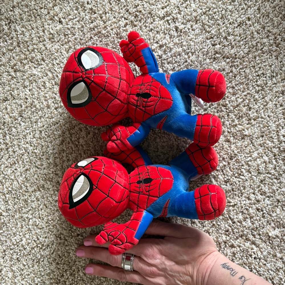 Spiderman Plush - Red and Blue
